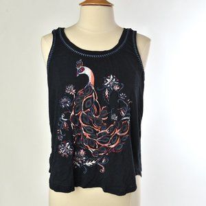Lucky Brand Women's Peacock Tank Top - Size M